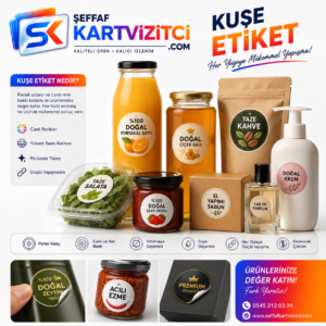 kuşe etiket