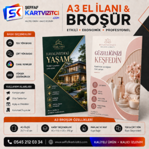 a3 el ilanı broşür