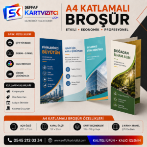 a4 broşür