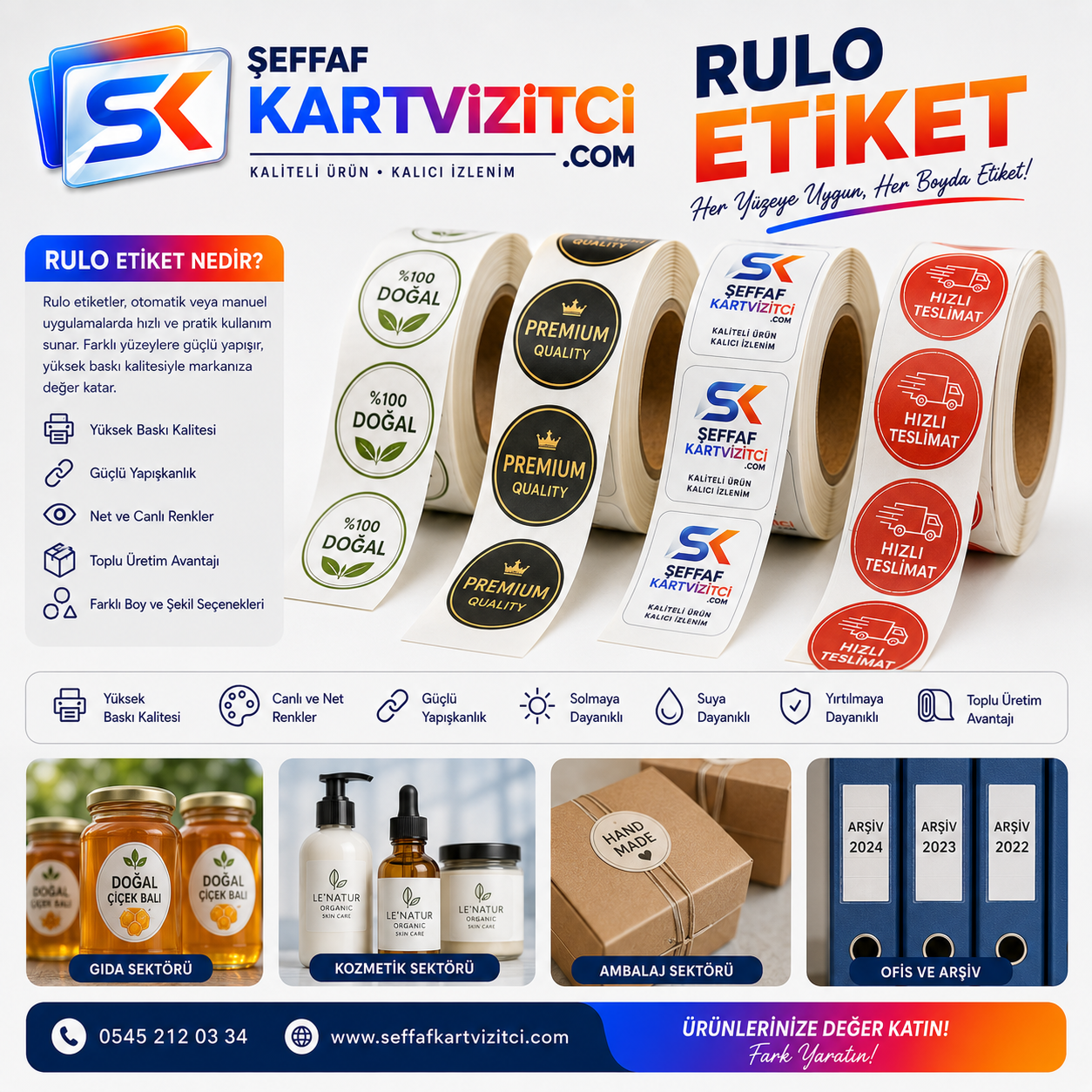 rulo etiket