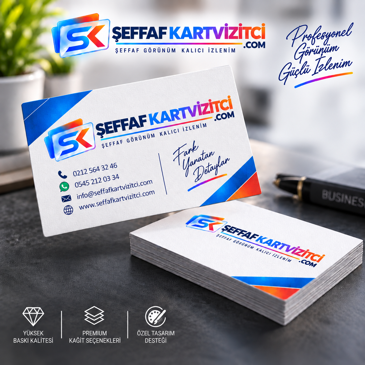 Kağıt Kartvizitler