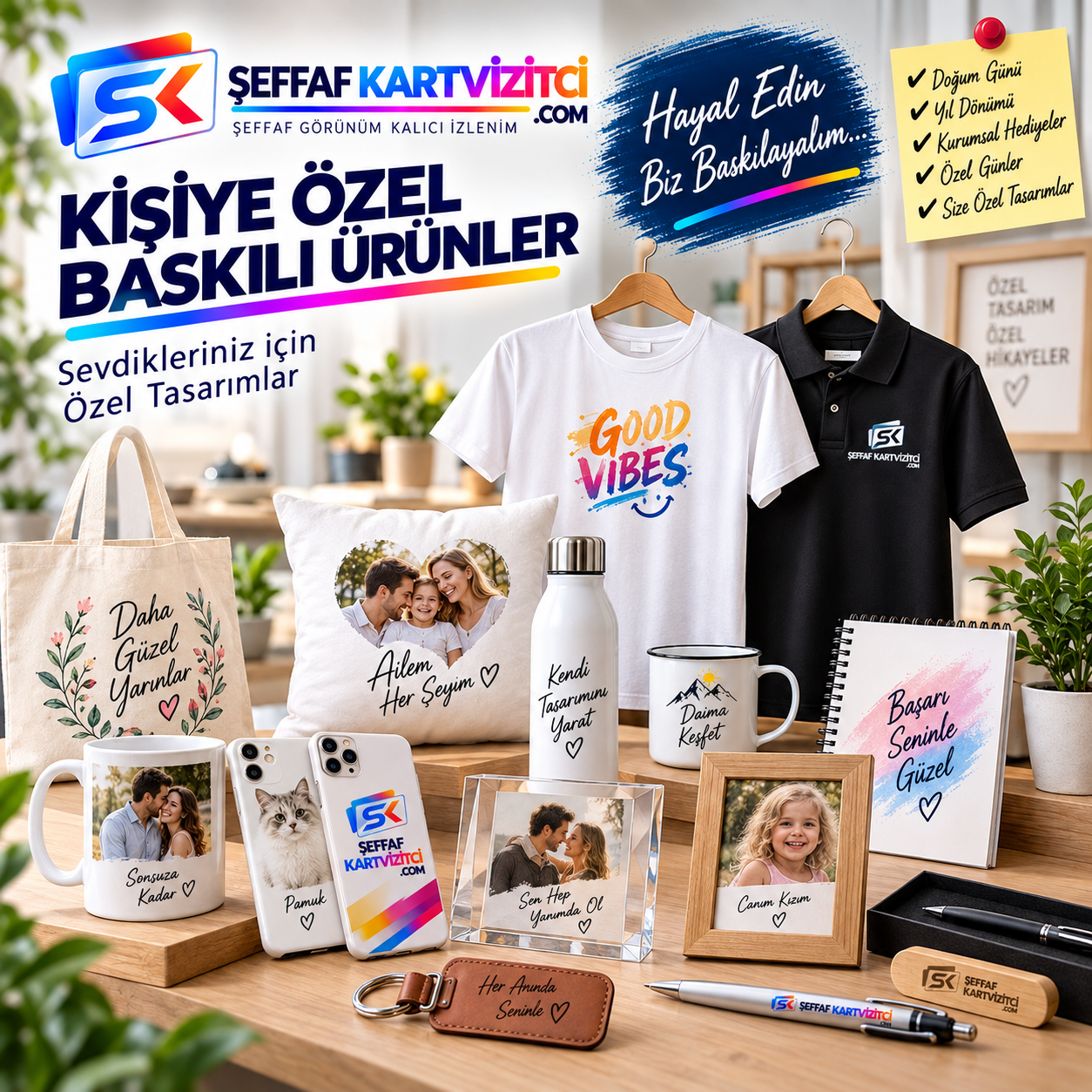 Kişiye Özel Ürünler