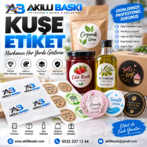 kuşe etiket