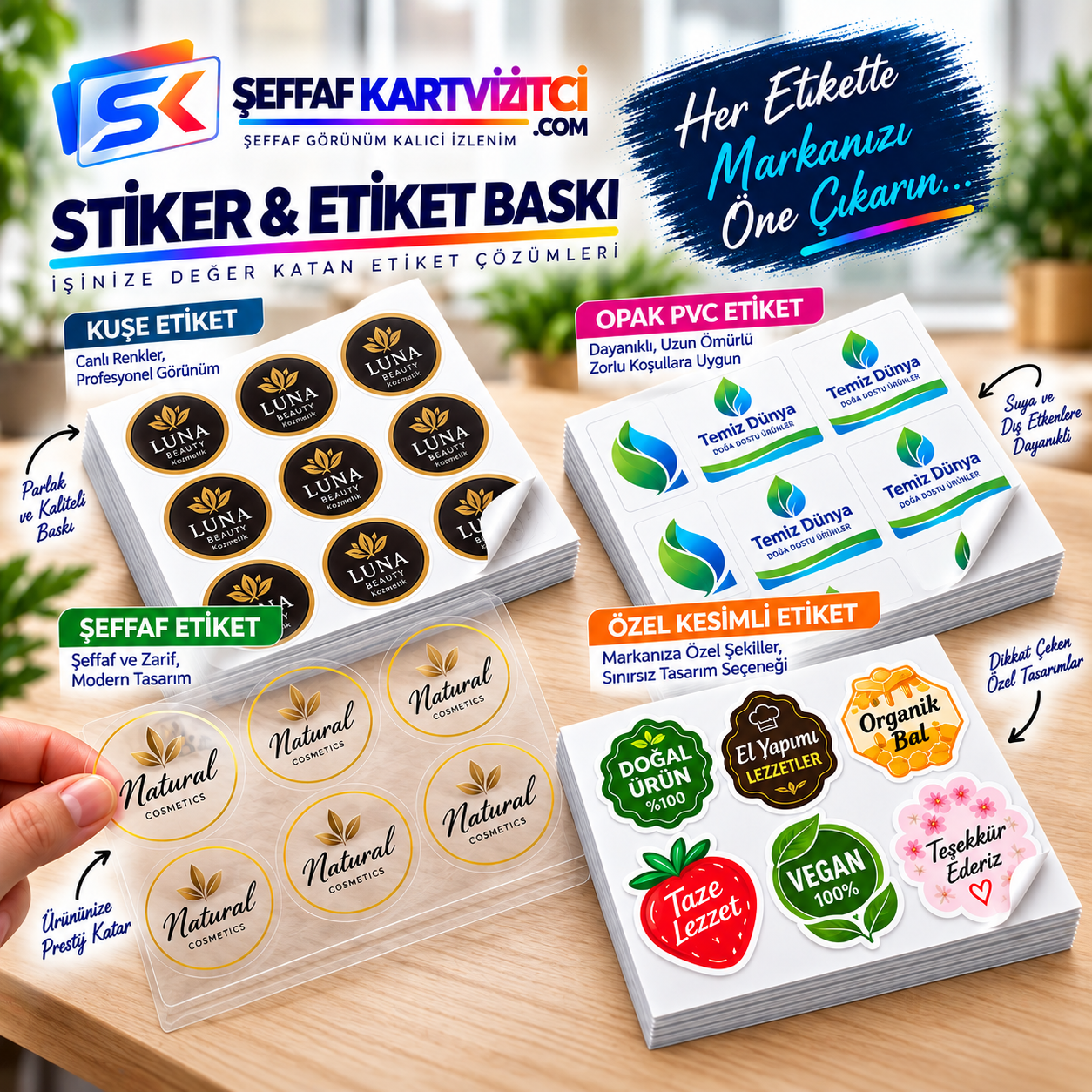 Sticker Etiketler